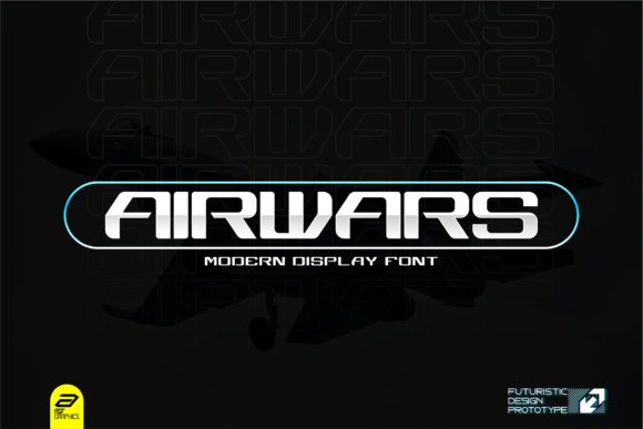 Airwars Font Review: The Futuristic Display Typeface for Bold Branding