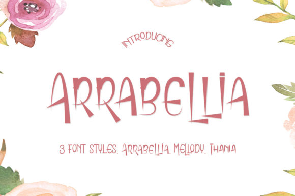 Arrabellia Family: The Modern Display Font for Digital Brands