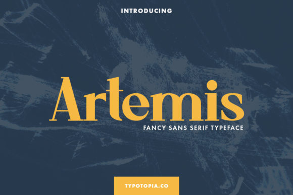 Artemis: The Bold Display Font for Handmade Creators