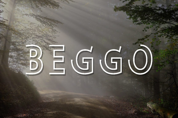 Beggo: The Modern Display Font for Professional Branding