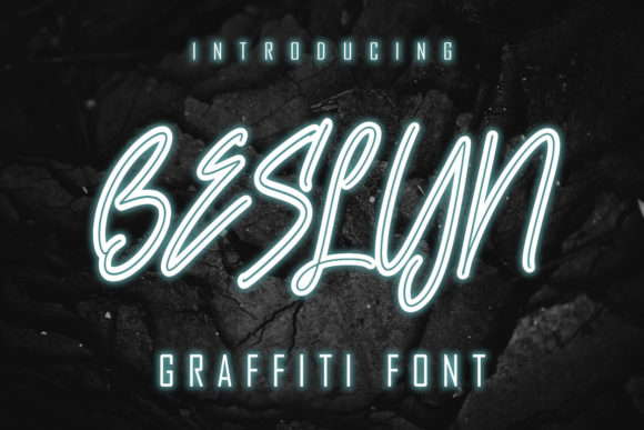 Beslyn: A Futuristic Display Font for Bold Editorial Design
