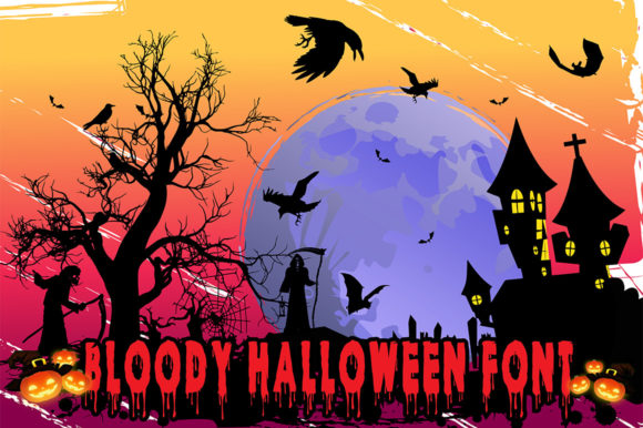 Bloody Halloween: The Spooky Display Font for Bold Branding