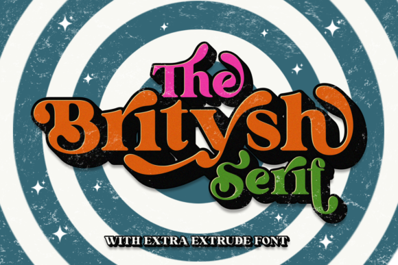 Britysh: The Bold Retro Typeface for High-Impact Campaigns