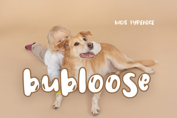 Bubloose: The Bubbly Display Font for Playful Web Design