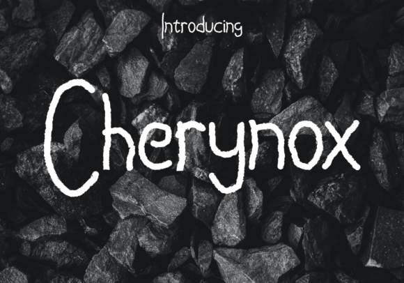 Cherynox: The Perfect Display Font for Handmade Crafts