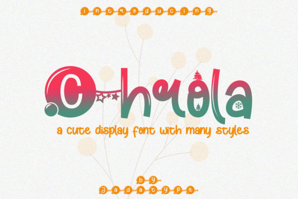 Chrola: The Cute Display Font for Joyful Branding