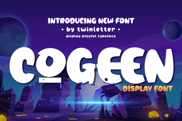Cogeen: The Playful Display Font That Elevates Your Brand Identity