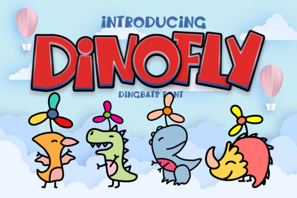 Dinofly: The Playful Display Font for Creative Campaigns