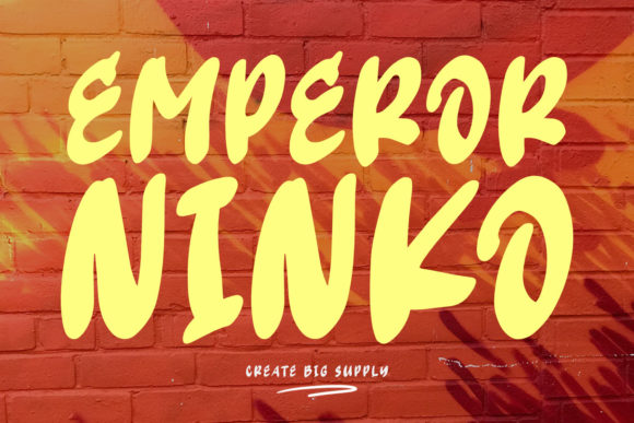 Emperor Ninko: The Urban Display Font for Modern Web Design