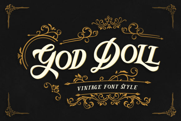 God Doll: The Bold Display Font for Modern Editorial Design