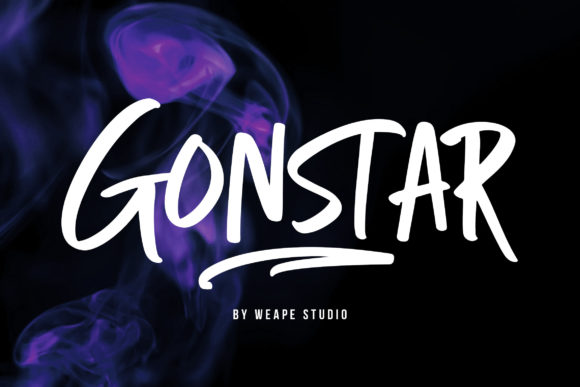 Gonstar Brushed Display Font for Professional Branding