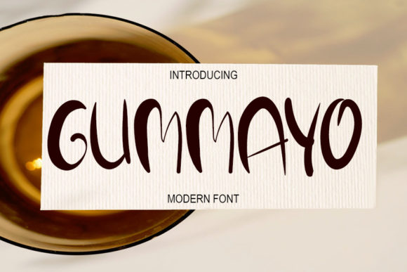 Gummayo: A Chic Display Font for Modern Web Design