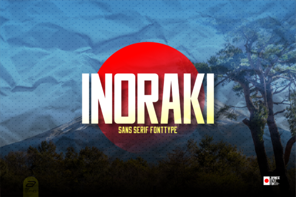 Inoraki: The Modern Squared Display Font for Digital Brands