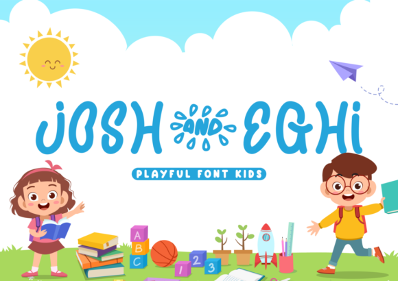 Josh and Egi: The Quirky Display Font for Scroll-Stopping Campaigns