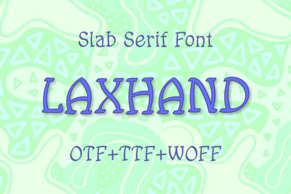 Laxhand: The Quirky Display Font for Bold Branding