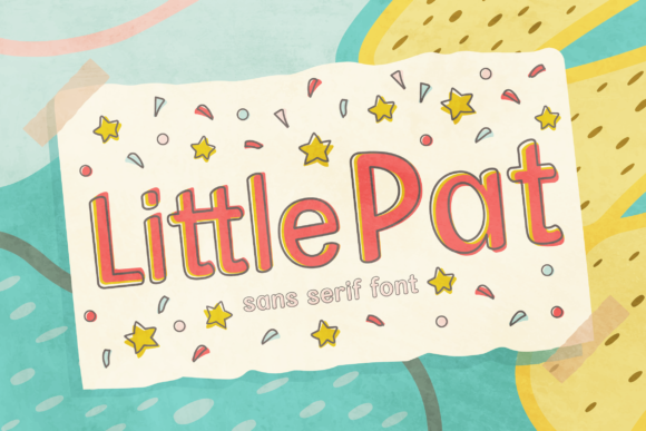 Little Pat: A Simple Display Font for Handmade Branding