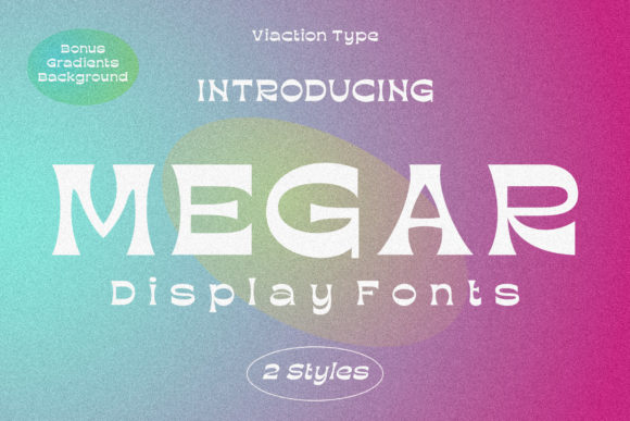 Megar: The Whimsical Retro Display Font for Magical Branding