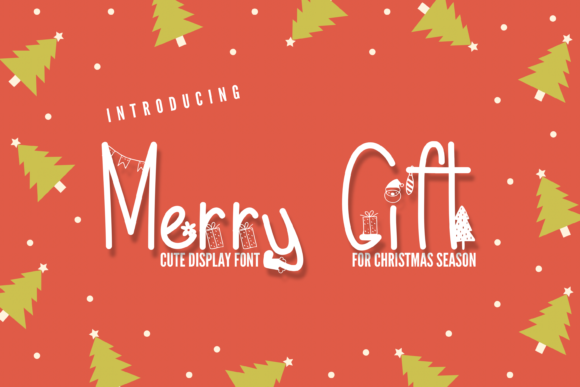 Merry Gift: The Perfect Display Font for Handmade Branding