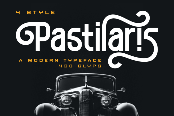 Pastilaris: The Whimsical Display Font for Handmade Creations