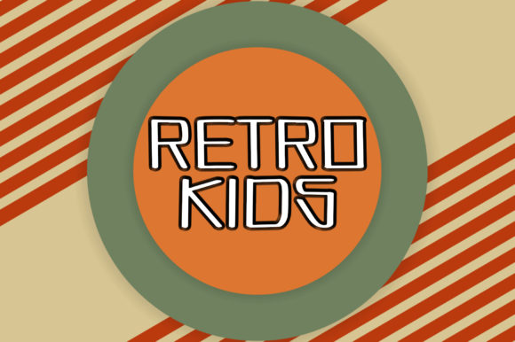 Retro Kids: The Modern Display Font for Bold Branding