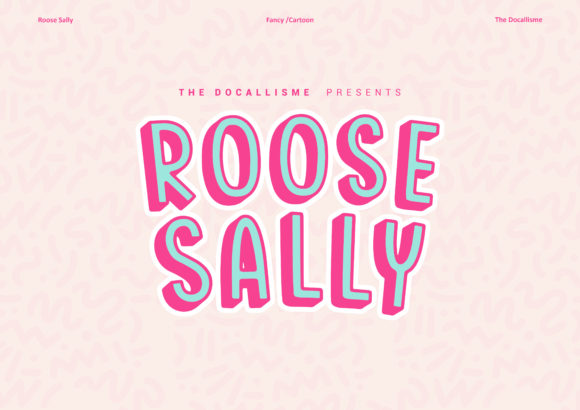 Roose Sally: A Bold Display Typeface for Modern Web Design