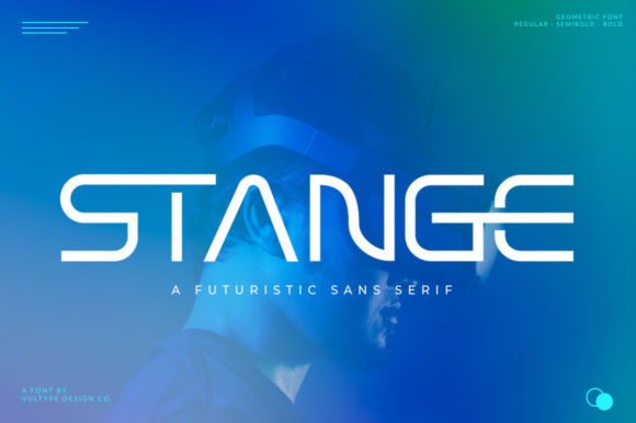 Stange: A Futuristic Display Font for Modern Crafters