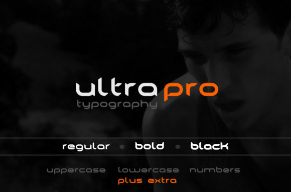 Ultra Pro: A Modern Display Font for Bold Branding