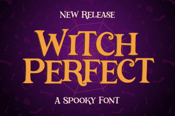 Witch Perfect: A Spooky Display Font for Bold Branding