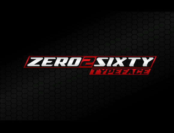 Zero2Sixty: The Bold Display Font for Athletic Campaigns